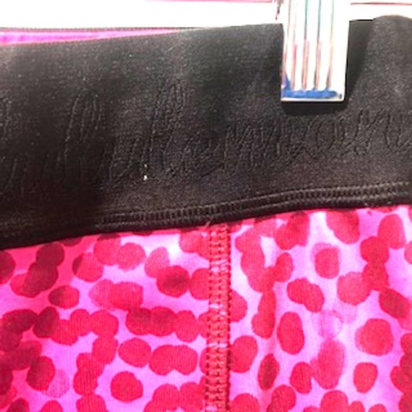 Lululemon Pink Activewear Shorts Sports Size 6 - Picture 5 of 5